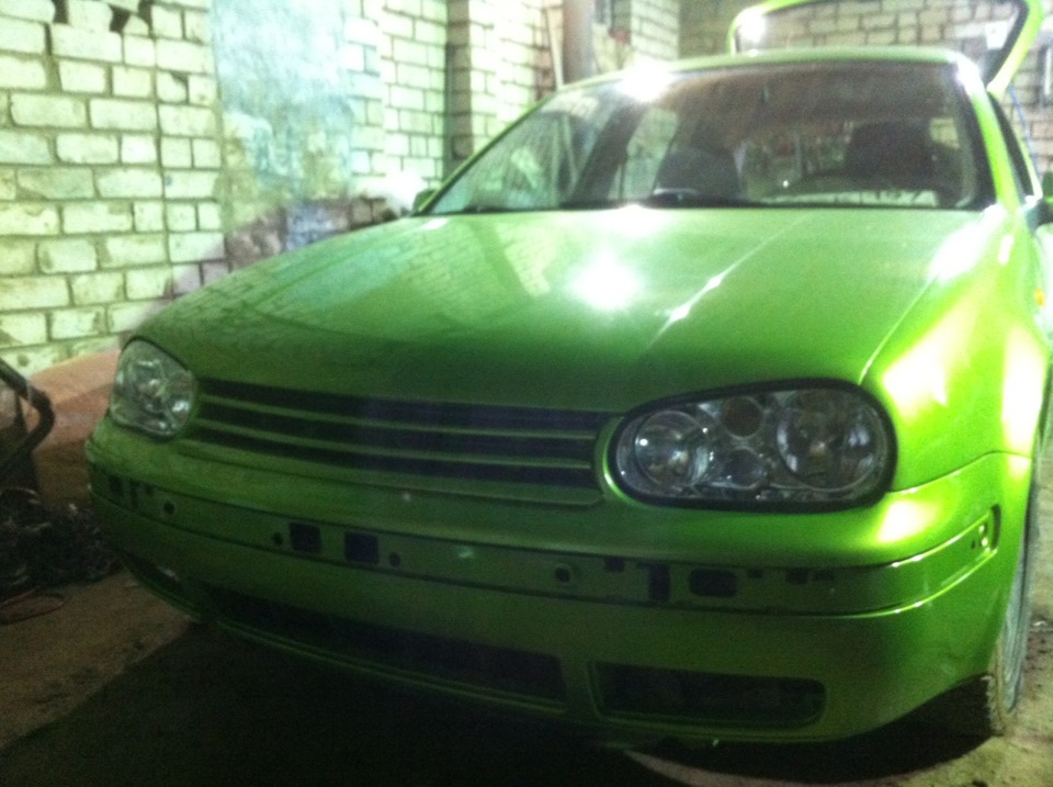 Уже что то похожее на машину)))) — Volkswagen Golf Mk4