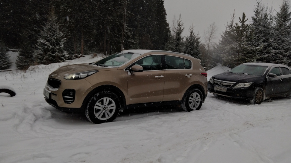 KIA Sportage Пушка-Гонка