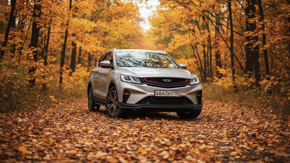 Geely Coolray ½ от V6 🐼