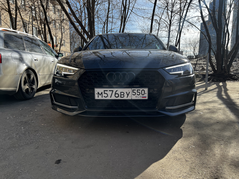 Фото в бортжурнале Audi A4 Avant (B9)