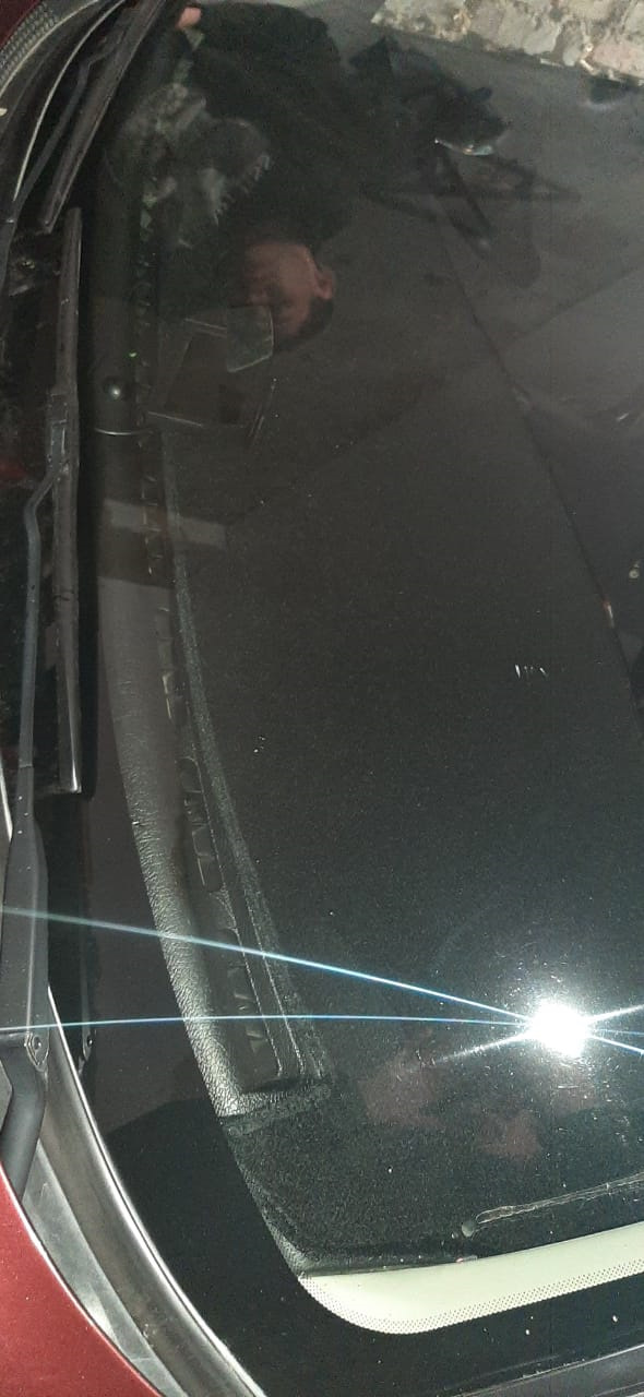 Открытый дифлектор лобового. — Opel Vectra B