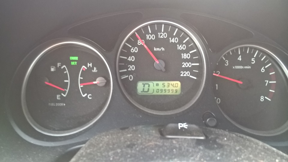 99999 — 100000 — Subaru Forester (SG)