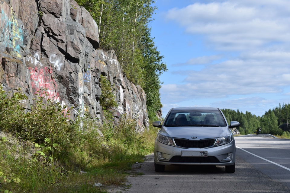 где-то на просторах России — KIA Rio (3G)