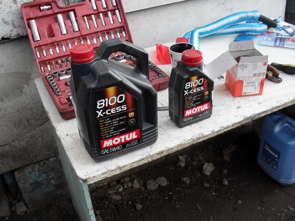 Motul 8100 5+1 литр — BMW 5 series (E39)