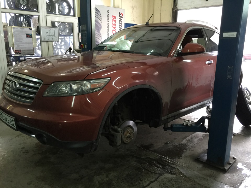 в процессе — Infiniti FX (1G)