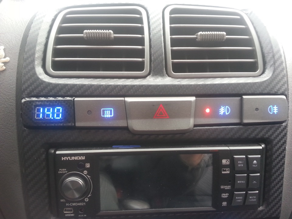 ТОП 10. Вольтметр — Hyundai Accent (2G)