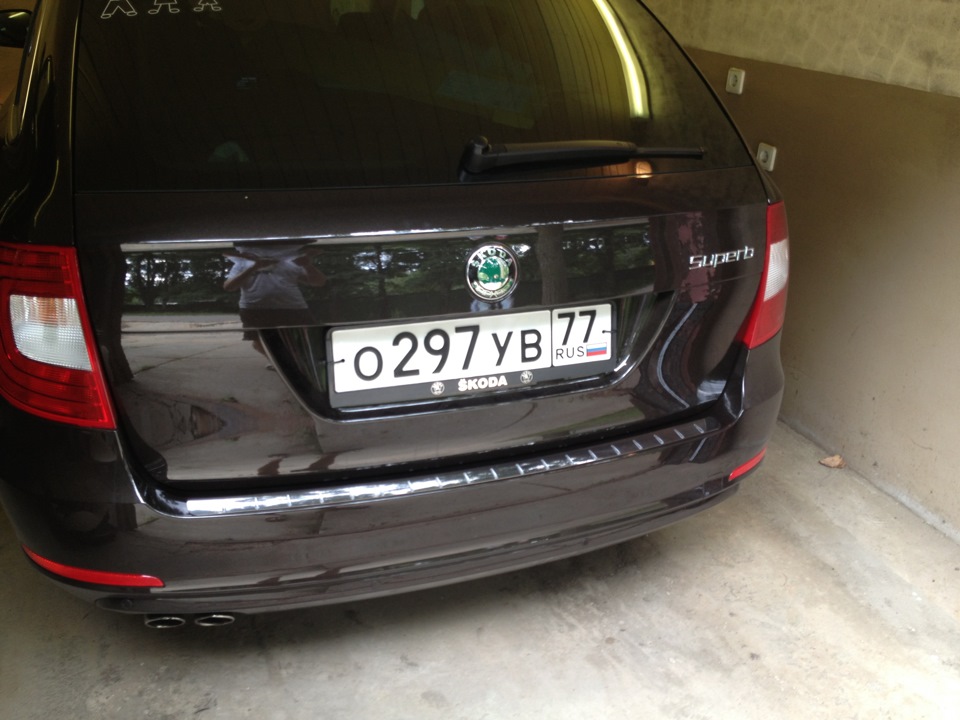 Фото в бортжурнале Skoda Superb Combi (Mk2)