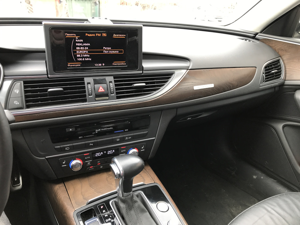 Новое дерево в салоне! — Audi A6 (C7)