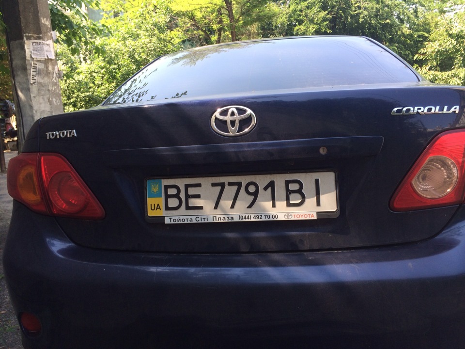 Фото в бортжурнале Toyota Corolla (140/150)