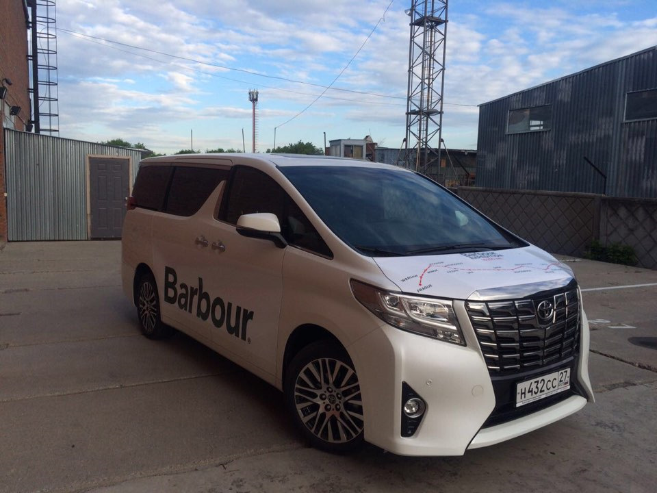Фото в бортжурнале Toyota Alphard (3G)