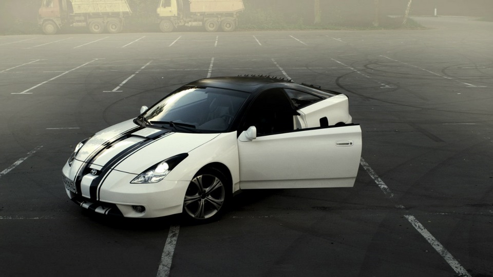 Toyota Celica Black & White