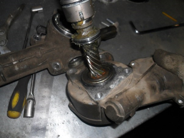 разобрано — Subaru Outback (BR)