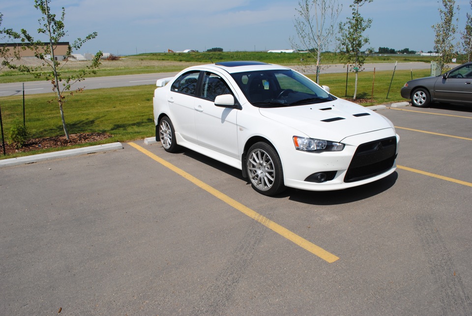До — Mitsubishi Lancer Ralliart