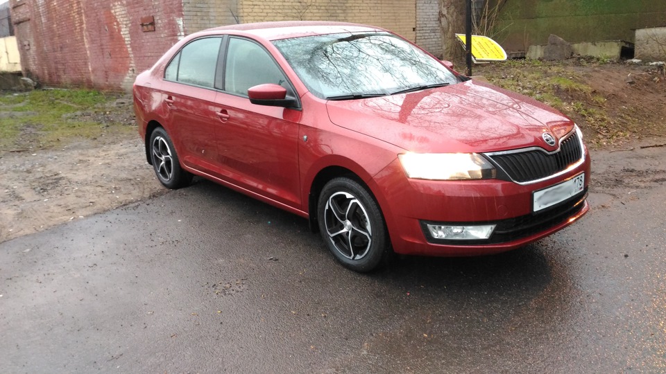 Фото в бортжурнале Skoda Rapid (1G)