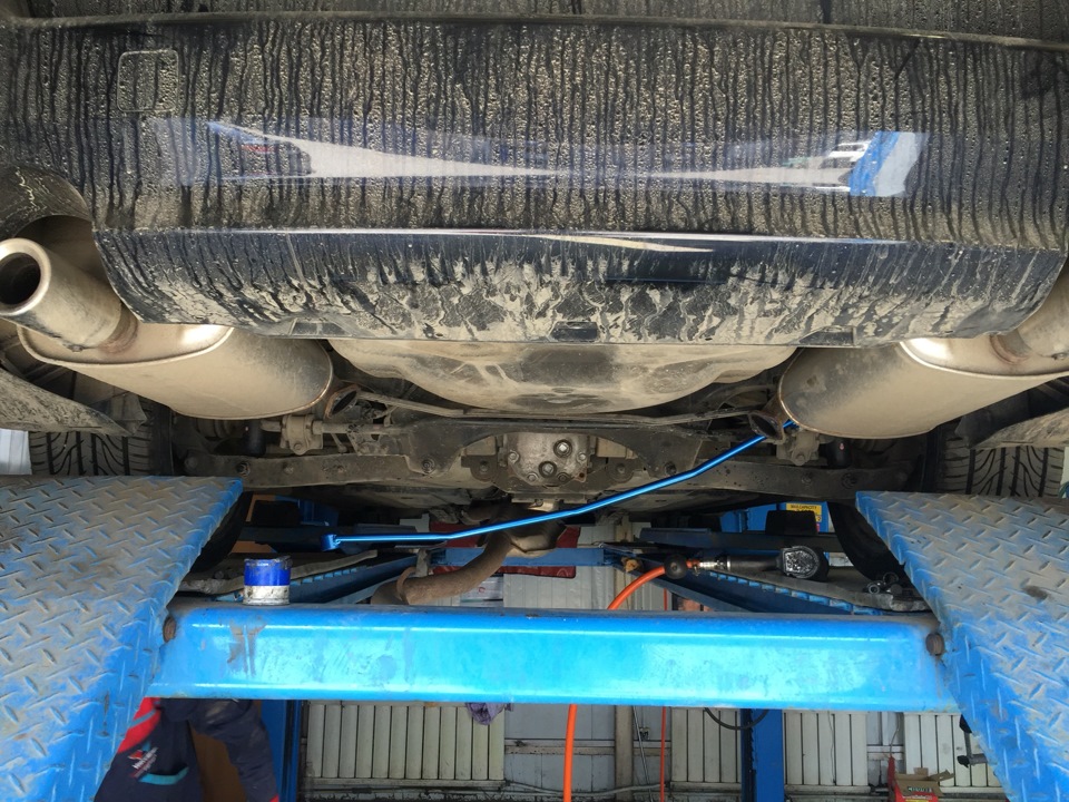 установка — Subaru Legacy (BM/BR)