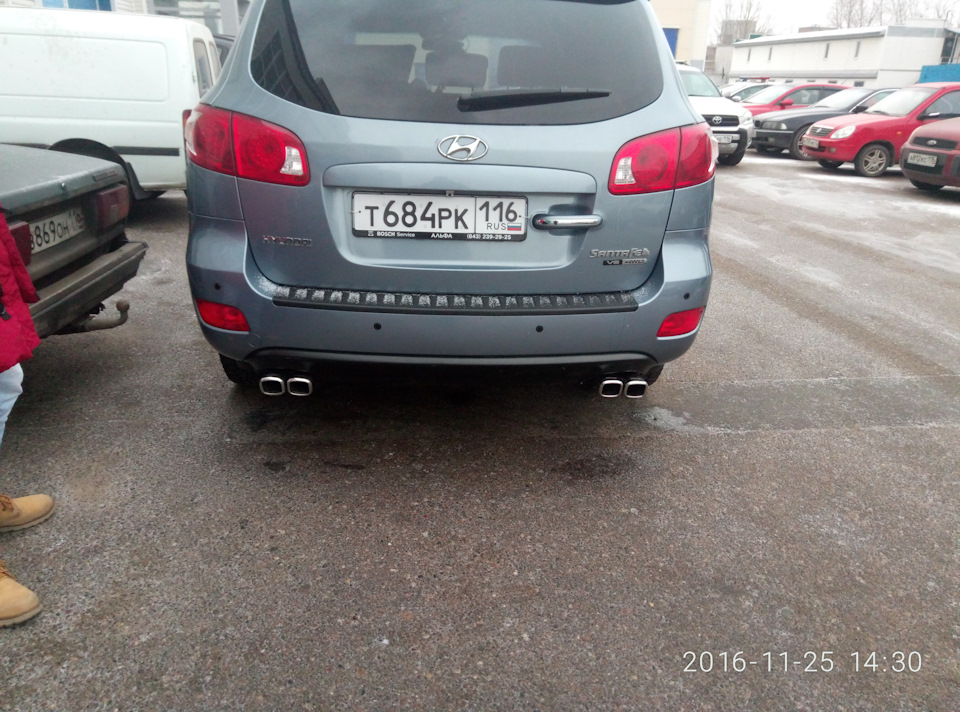 Стало так! Вроде бы нормально — Hyundai Santa Fe (2G). Запчасти на фото: 251430