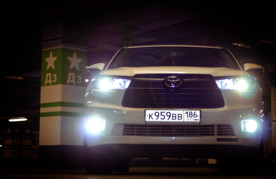 Фото в бортжурнале Toyota Highlander (XU50)