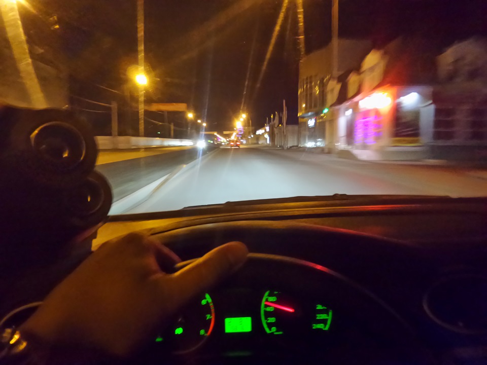 Наш маленький ночной город =) — Ford Focus Sedan II