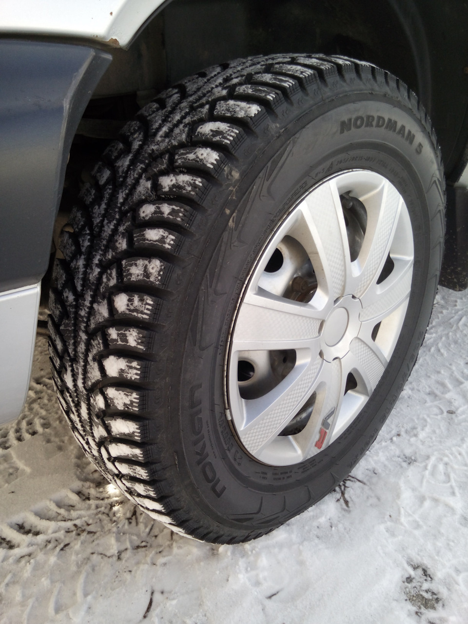 Обновочка Nordman5 — Chevrolet Niva (1G). Запчасти на фото: Ikon Nordman 5