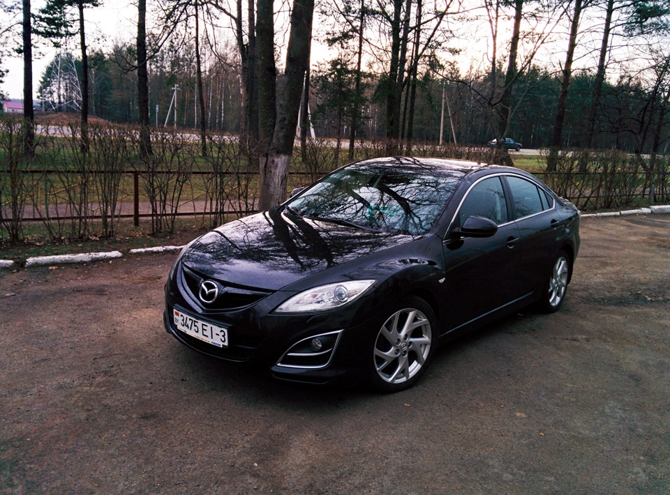 На летних — Mazda 6 (2G) GH