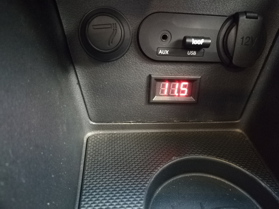 Вольтметр салона 11.5в — KIA Rio (3G)
