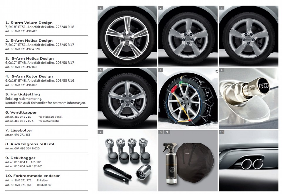 Фото в бортжурнале Audi A3 Sportback (8VA). Запчасти на фото: 8V00714984EE, 8V00714978Z8, 8V00714968Z8, 4L0071215, 4L0071215A, 4F0071455, 00A096304B020, 8V0071761