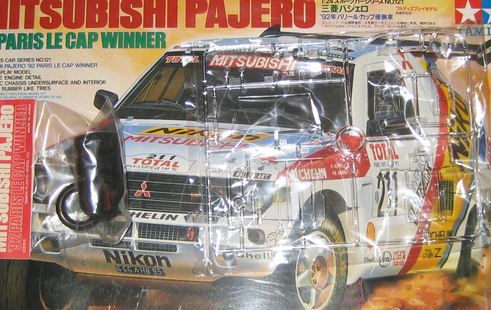 Tamiya Mitsubishi Pajero Paris Le Cap Winner'92 1:24 — DRIVE2