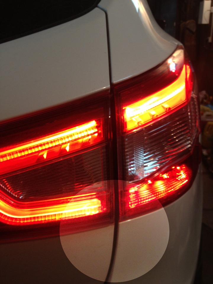 Зазор справа — Nissan Qashqai (2G)