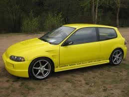 Honda civic — Mazda 323 V
