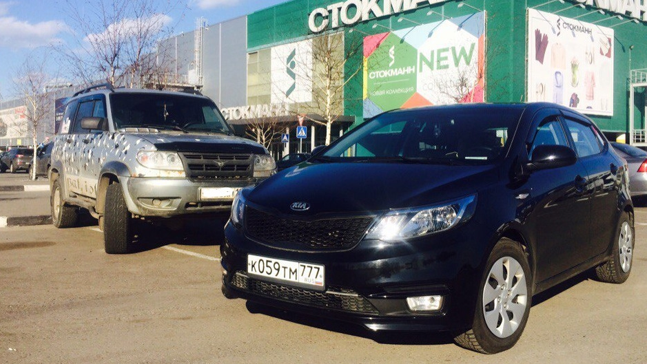 KIA Rio 5-door Кирюш@ Black Ghost