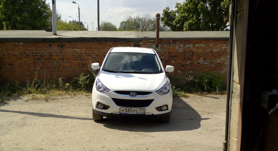 Вот как-то так светятся эти фонарики… — Hyundai ix35