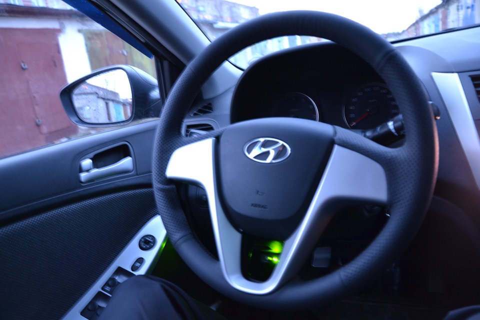 Photo from the logbook Hyundai Solaris (1G)