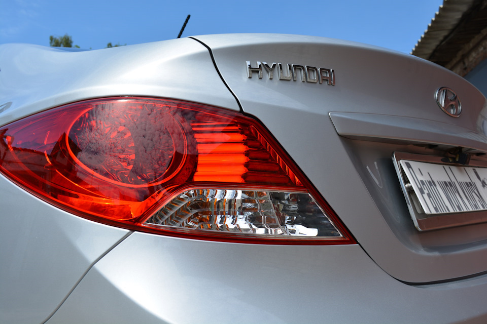 Photo from the logbook Hyundai Solaris (1G)