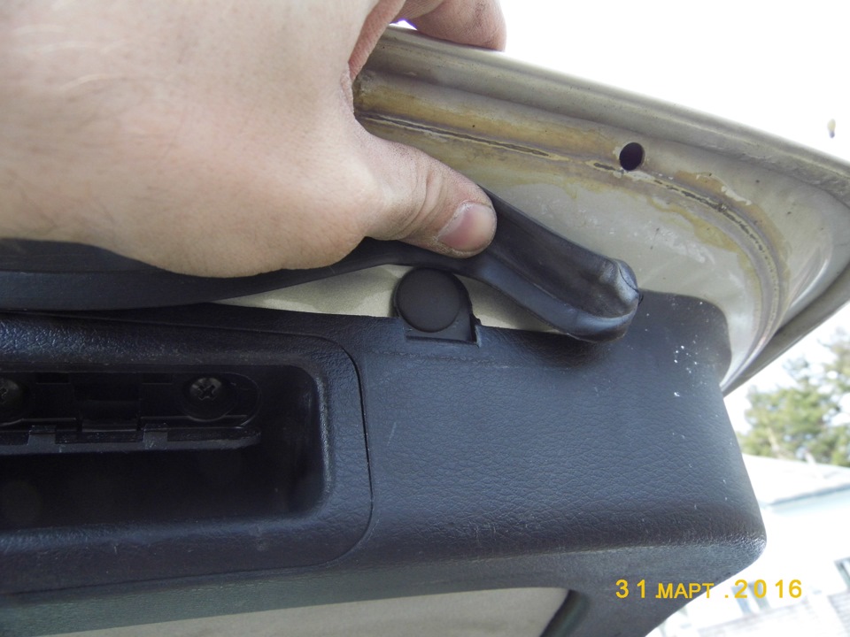 клипсы под резинкой — Subaru Outback (BP)