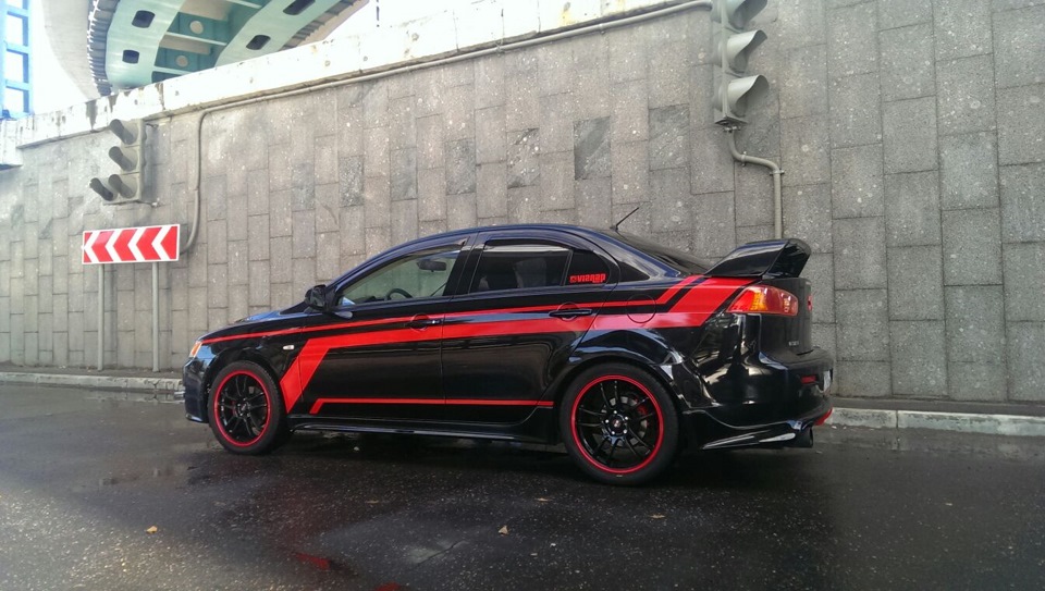 ЧТК. Блин, как же мне эта фотка нравится) — Mitsubishi Lancer X