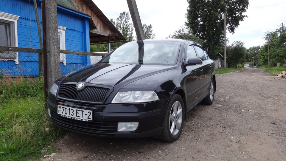 Skoda Octavia Черный Чертик