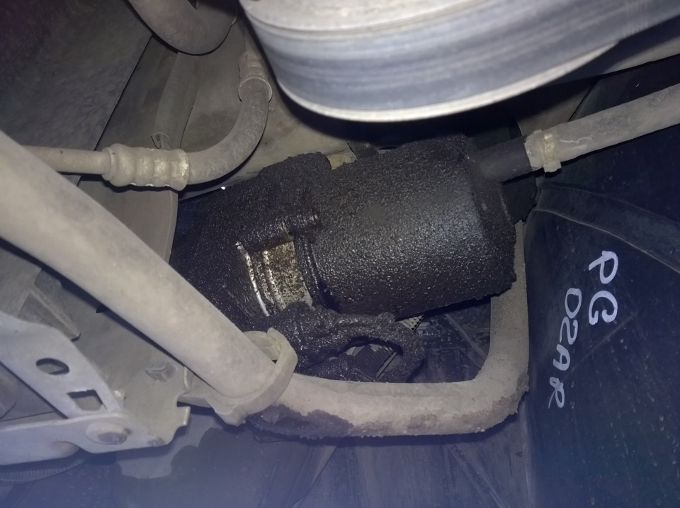 ЭГУР весь в масле — Peugeot 307