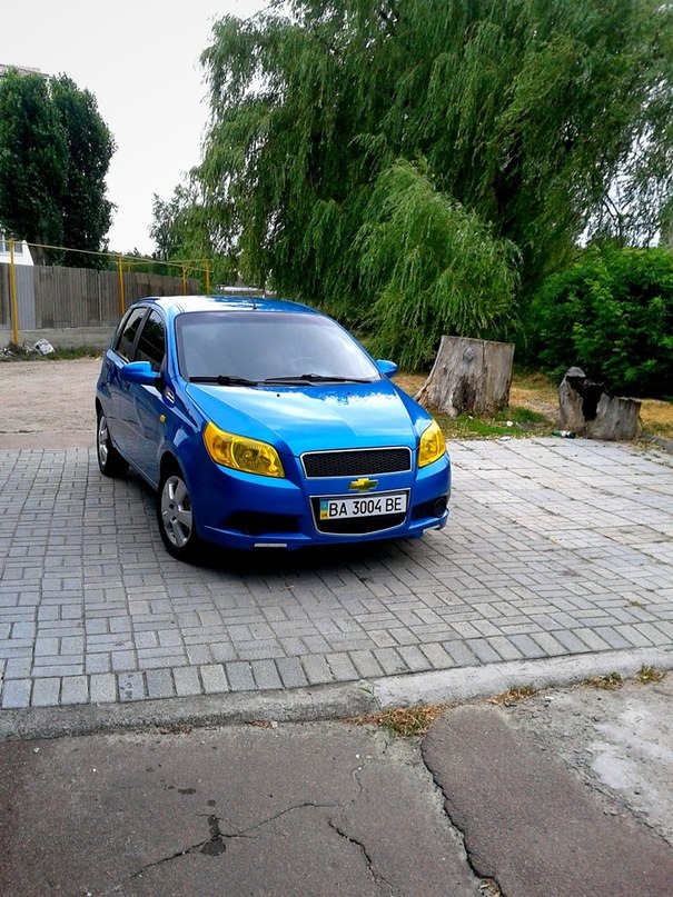 Фото в бортжурнале Chevrolet Aveo 5-door (1G)