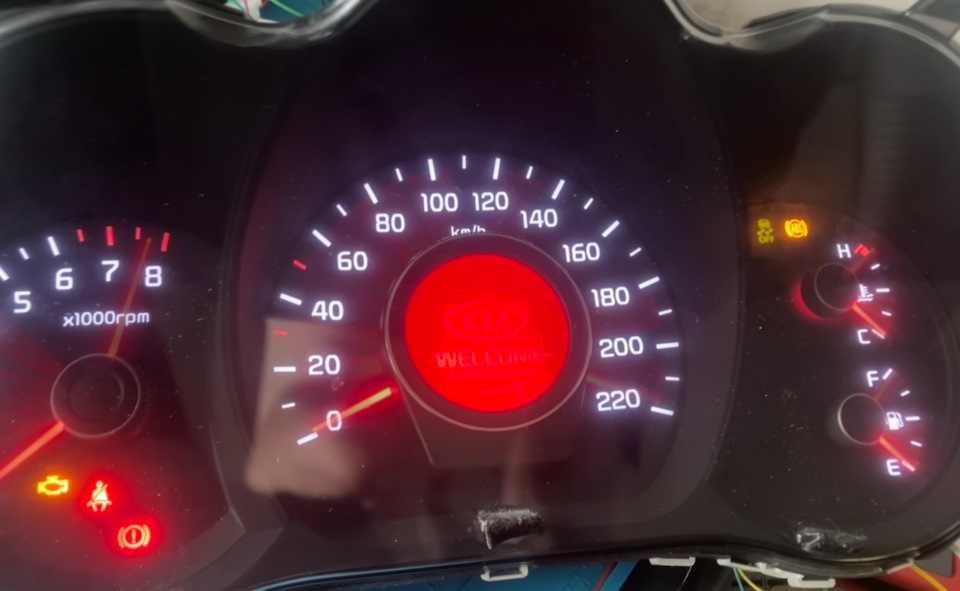 Тест стрелок — KIA Rio (3G)