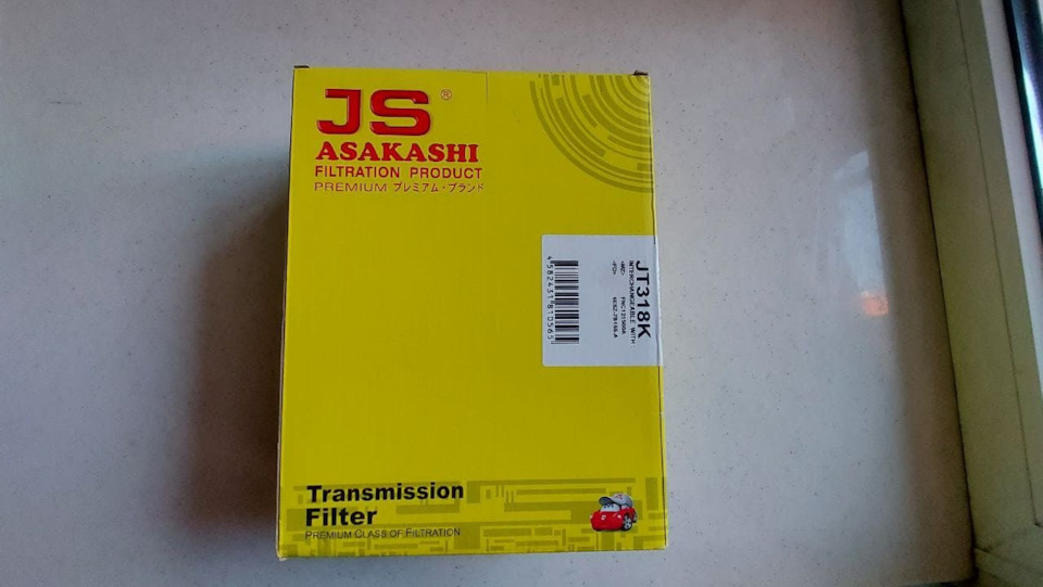 JT-318K Фильтр трансмиссионный с прокладкой поддона JS ASAKASHI
