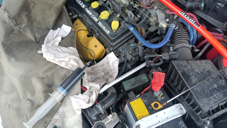 Photo from the logbook Nissan Bluebird (U14)