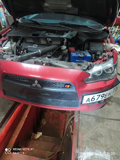 Фото в бортжурнале Mitsubishi Lancer X