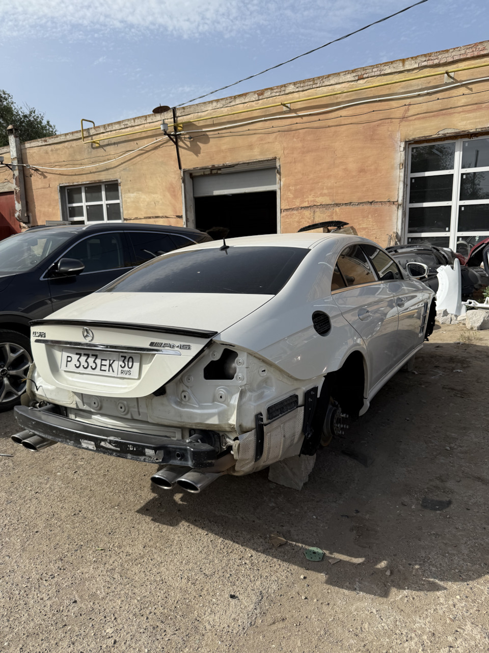 Фото в бортжурнале Mercedes-Benz CLS (W219)