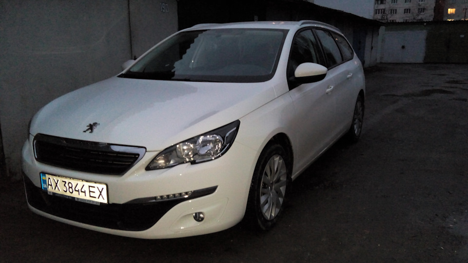 А что если зачернить панельку вокруг противотуманок? — Peugeot 308 SW (2G)