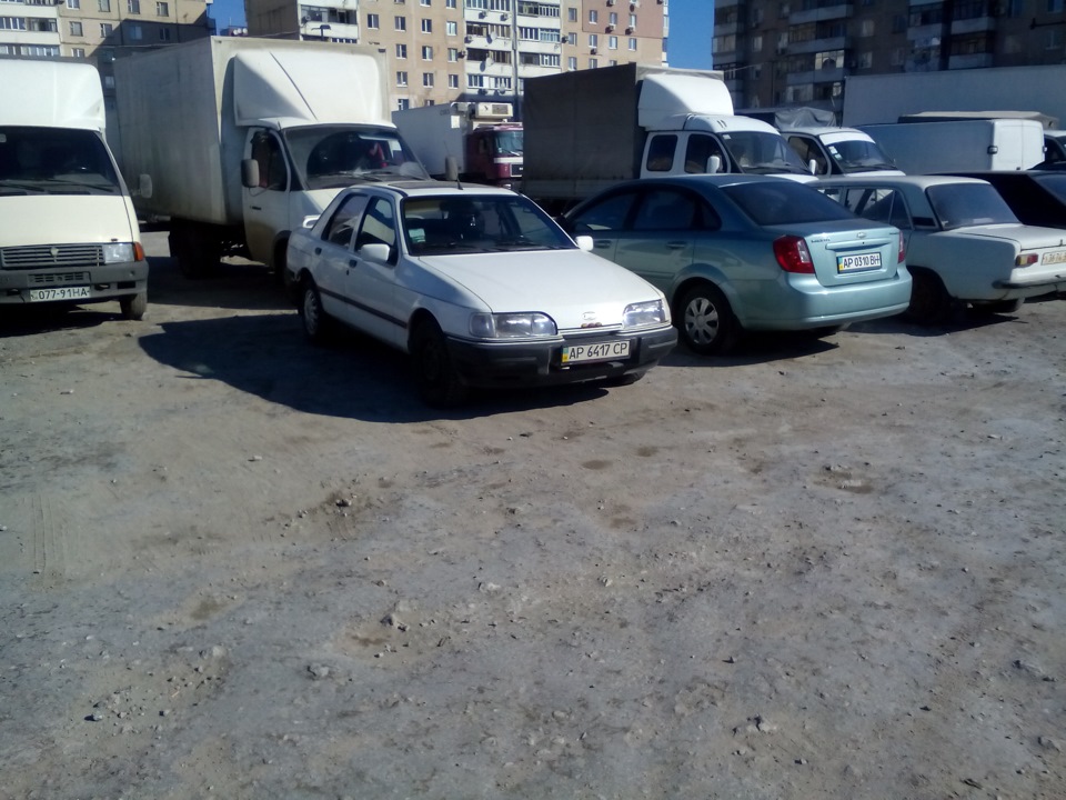Теперь Сиерка стоит на новом месте ) — Ford Sierra