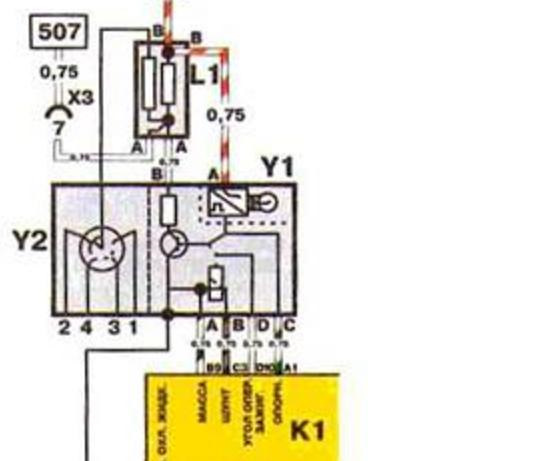 кусок схемы тоже использовал — Daewoo Nexia (2G)