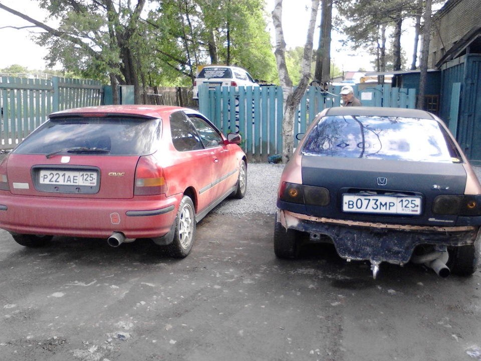 Фото в бортжурнале Honda Civic Hatchback (6G)