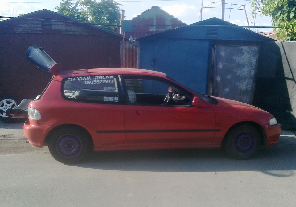 Фото в бортжурнале Honda Civic Hatchback (5G)