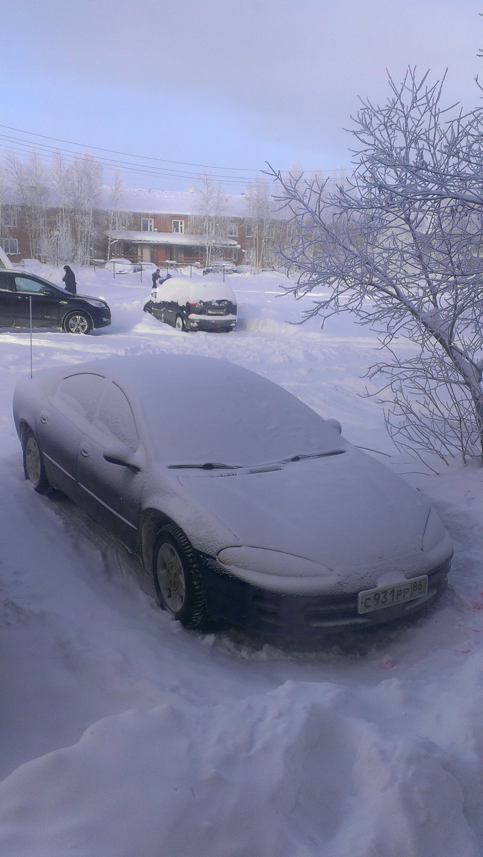 Машин совсем замёрз(((((( — Dodge Intrepid II