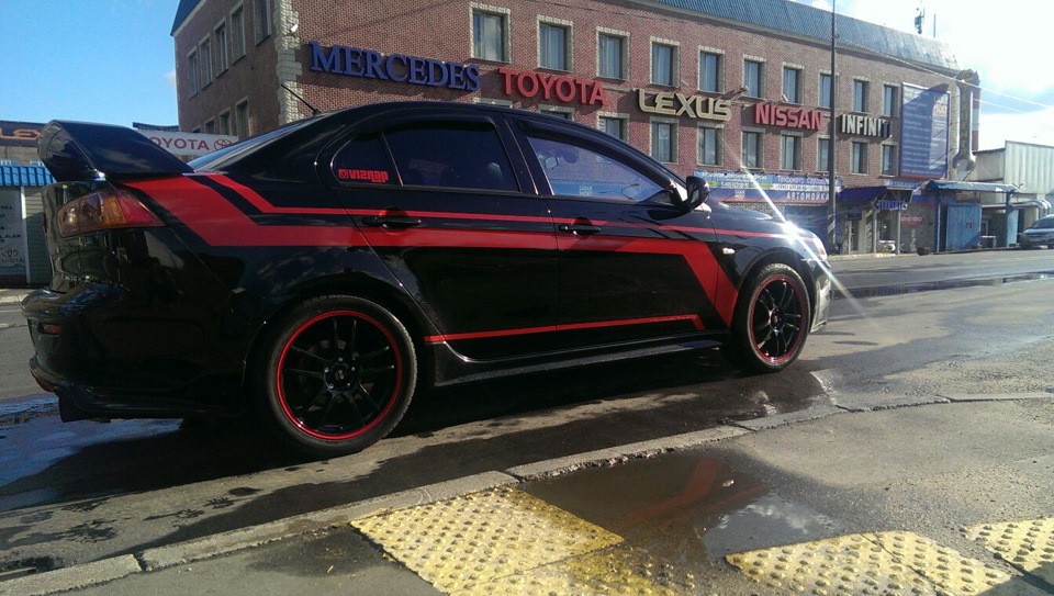 Фото в бортжурнале Mitsubishi Lancer X